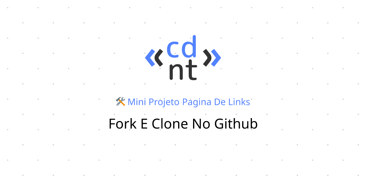 Fork e Clone no GitHub | Página de links | Codante.io